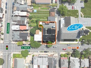 118-122 S 10th St, Lebanon, PA - AERIAL map view