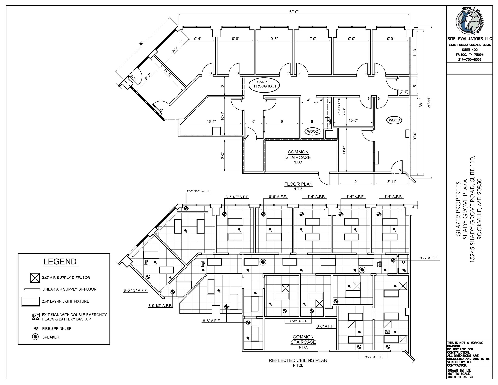 15245 Shady Grove Rd, Rockville, MD for lease Floor Plan- Image 1 of 1