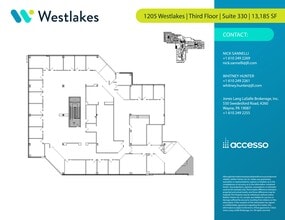 1000 Westlakes Dr, Berwyn, PA for lease Site Plan- Image 1 of 1
