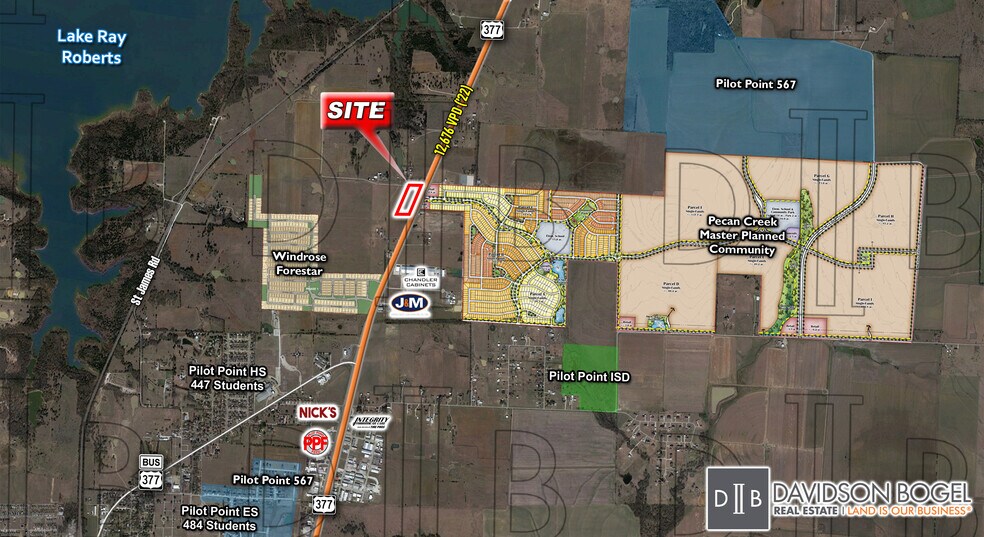 Pilot Point ETJ NWQ U.S. 377 & Primrose Ln., Pilot Point, TX 76258