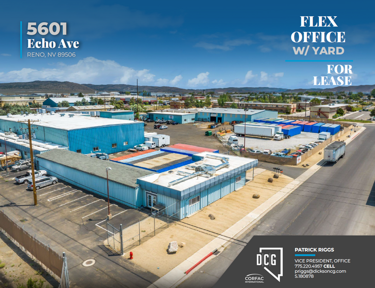 5601 Echo Ave, Reno, NV for lease - Building Photo - Image 1 of 5