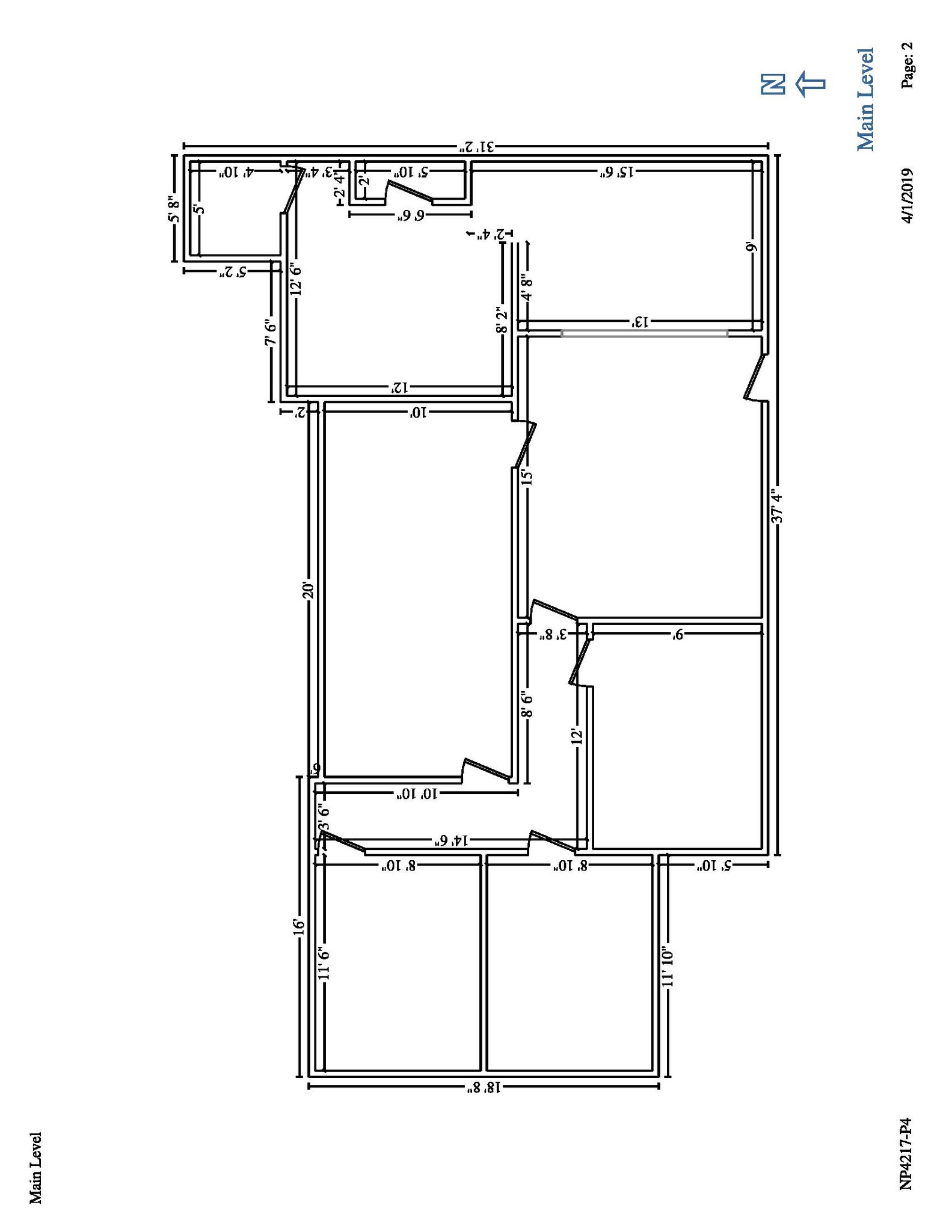 4211 Grove Ave, Gurnee, IL for lease Floor Plan- Image 1 of 5