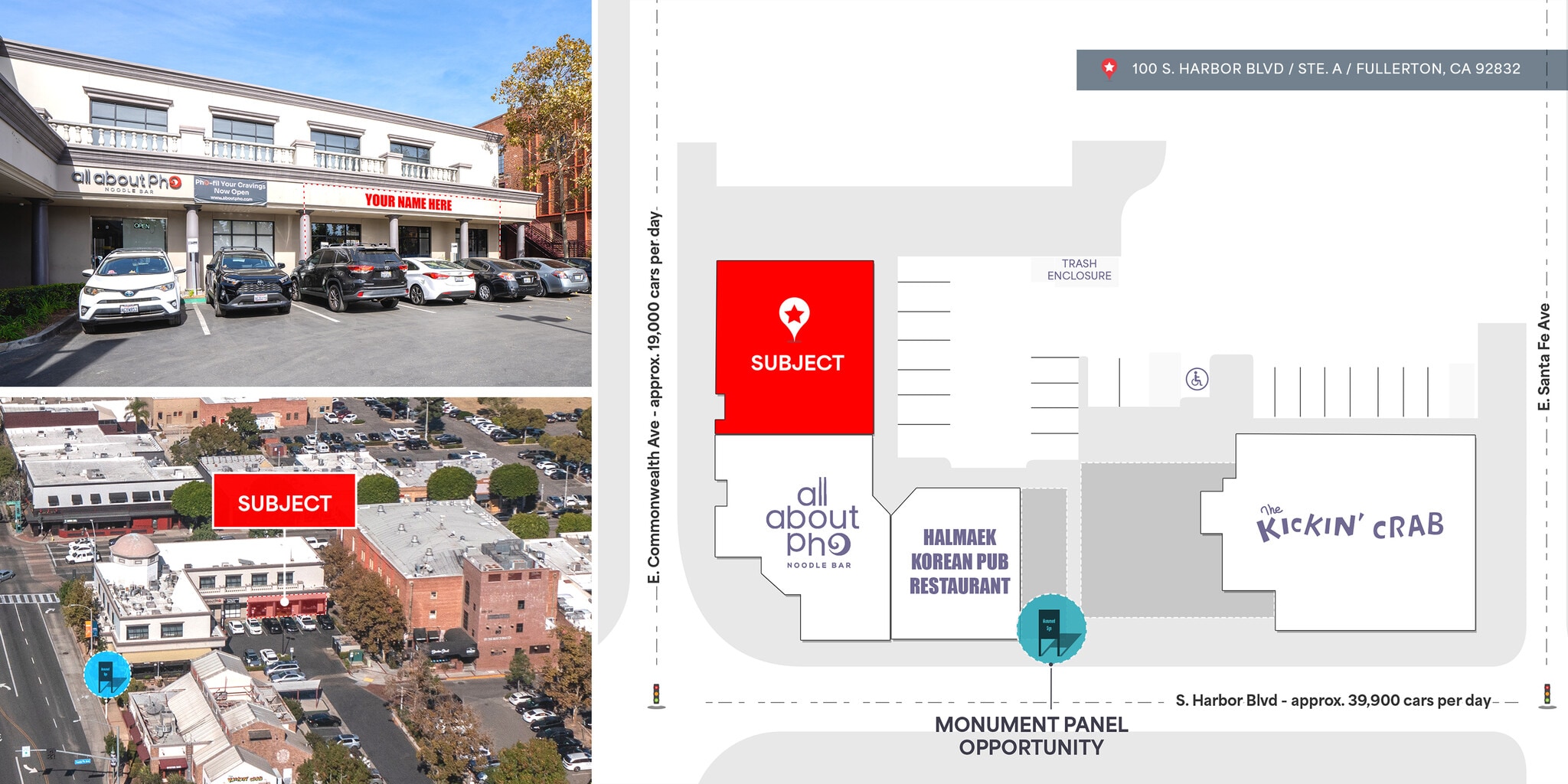 100-150 S Harbor Blvd, Fullerton, CA for lease Site Plan- Image 1 of 1