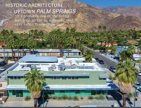 1081-1091 N Palm Canyon Dr, Palm Springs, CA - AERIAL map view