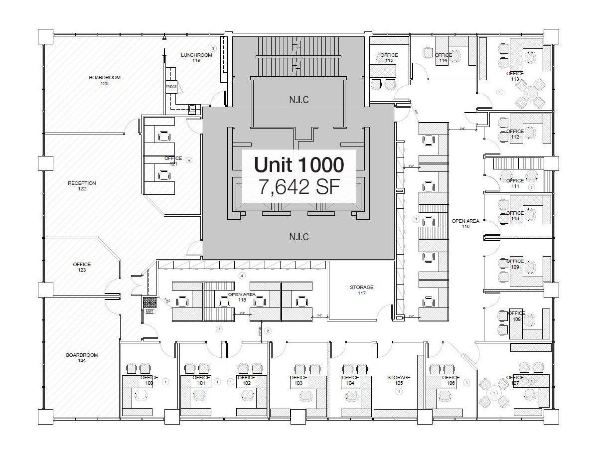 595 Howe St, Vancouver, BC for lease Floor Plan- Image 1 of 8