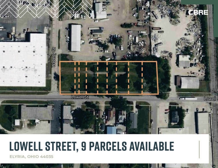 515 Lowell St, Elyria, OH for sale - Aerial - Image 1 of 1