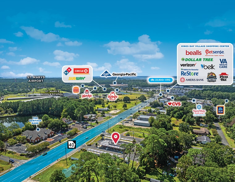 395 Charlie Smith SR Hwy, Saint Marys, GA for sale - Building Photo - Image 2 of 5