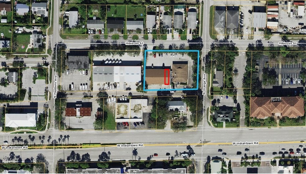 200-220 Hibiscus St, Jupiter, FL for lease - Aerial - Image 3 of 5