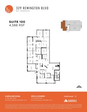 329 Remington Blvd, Bolingbrook, IL for lease Floor Plan- Image 1 of 1