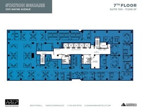 1100 Wayne Ave, Silver Spring, MD for lease Floor Plan- Image 1 of 1