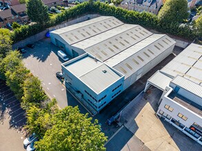 14 Rhodes Way, Watford, HRT - AERIAL  map view