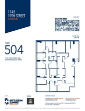 1145 19th St NW, Washington, DC for lease Floor Plan- Image 1 of 1