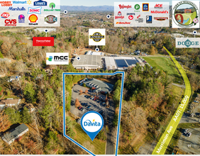 329 Merrimon Ave, Weaverville, NC - AERIAL  map view - Image1