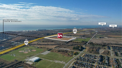 883 Maple Grove Rd, Clarington, ON - aerial  map view