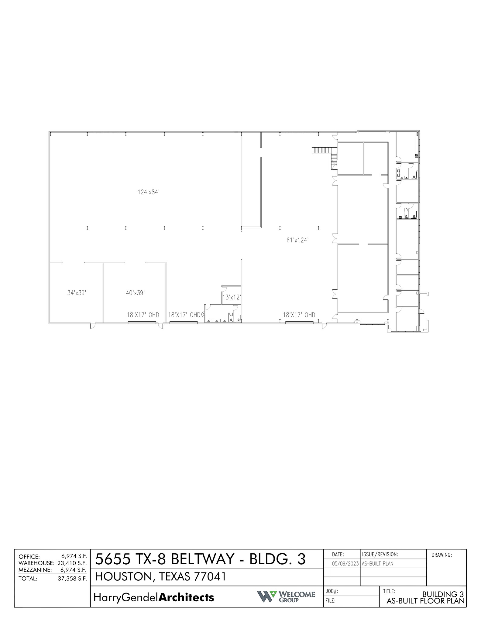 5655 W Sam Houston Pky N, Houston, TX for lease Site Plan- Image 1 of 1