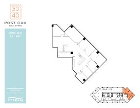 3040 Post Oak Blvd, Houston, TX for lease Floor Plan- Image 1 of 1