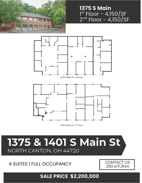 1375 & 1401 South Main Street portfolio of 2 properties for sale on LoopNet.com - Floor Plan - Image 2 of 5