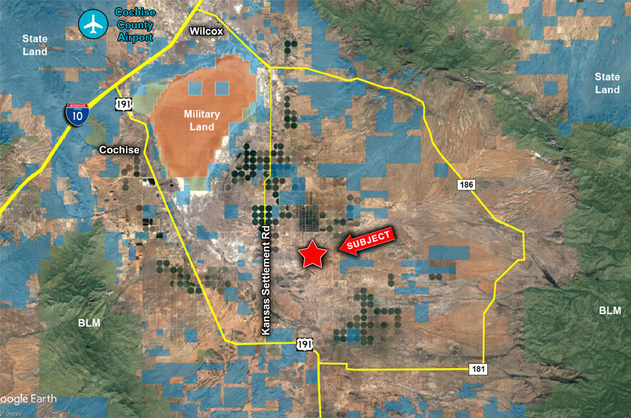 Robison Rd & Gaskill Rd, Willcox, AZ for sale - Building Photo - Image 2 of 3