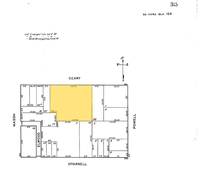 347 Geary St, San Francisco, CA for lease - Plat Map - Image 3 of 5