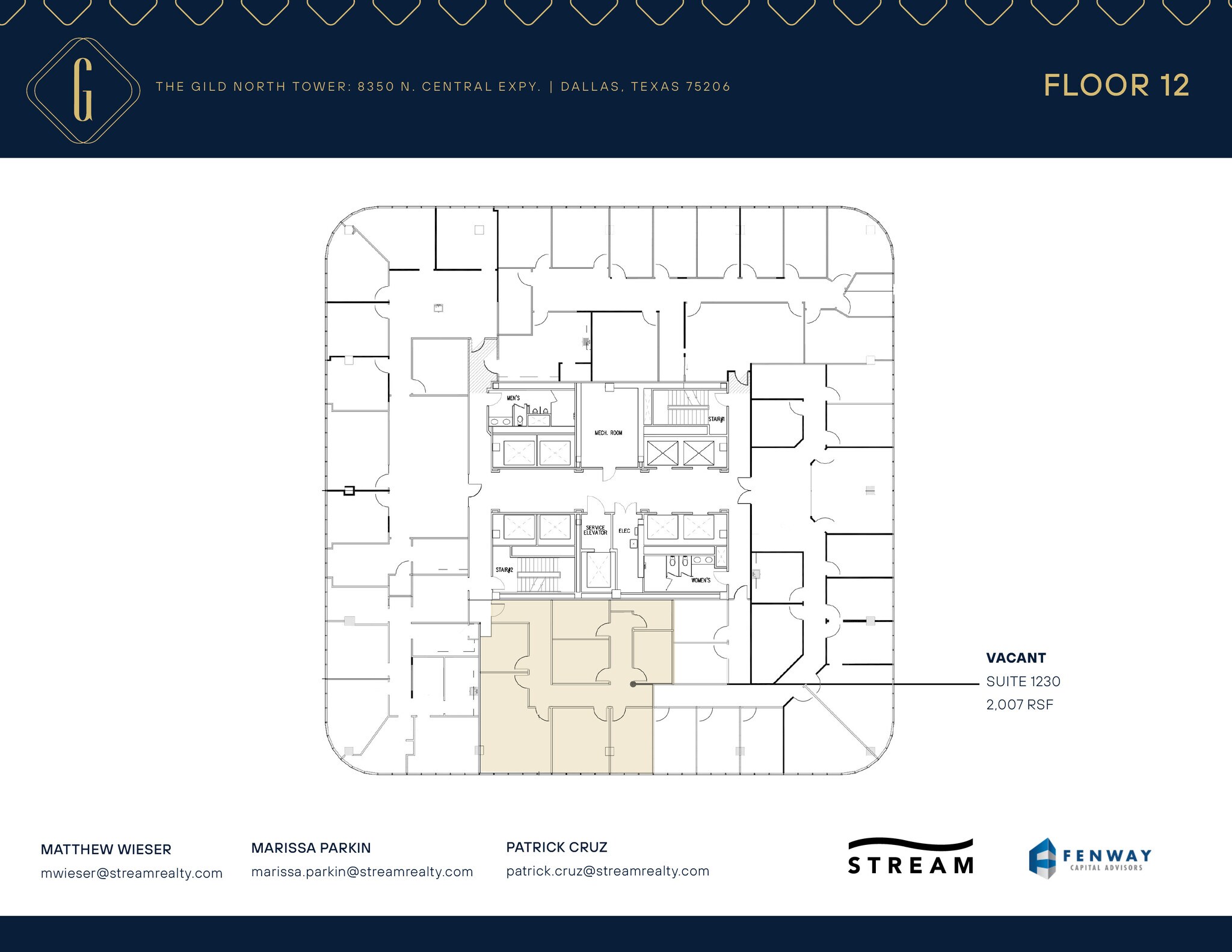 8350 N Central Expy, Dallas, TX for lease Floor Plan- Image 1 of 1