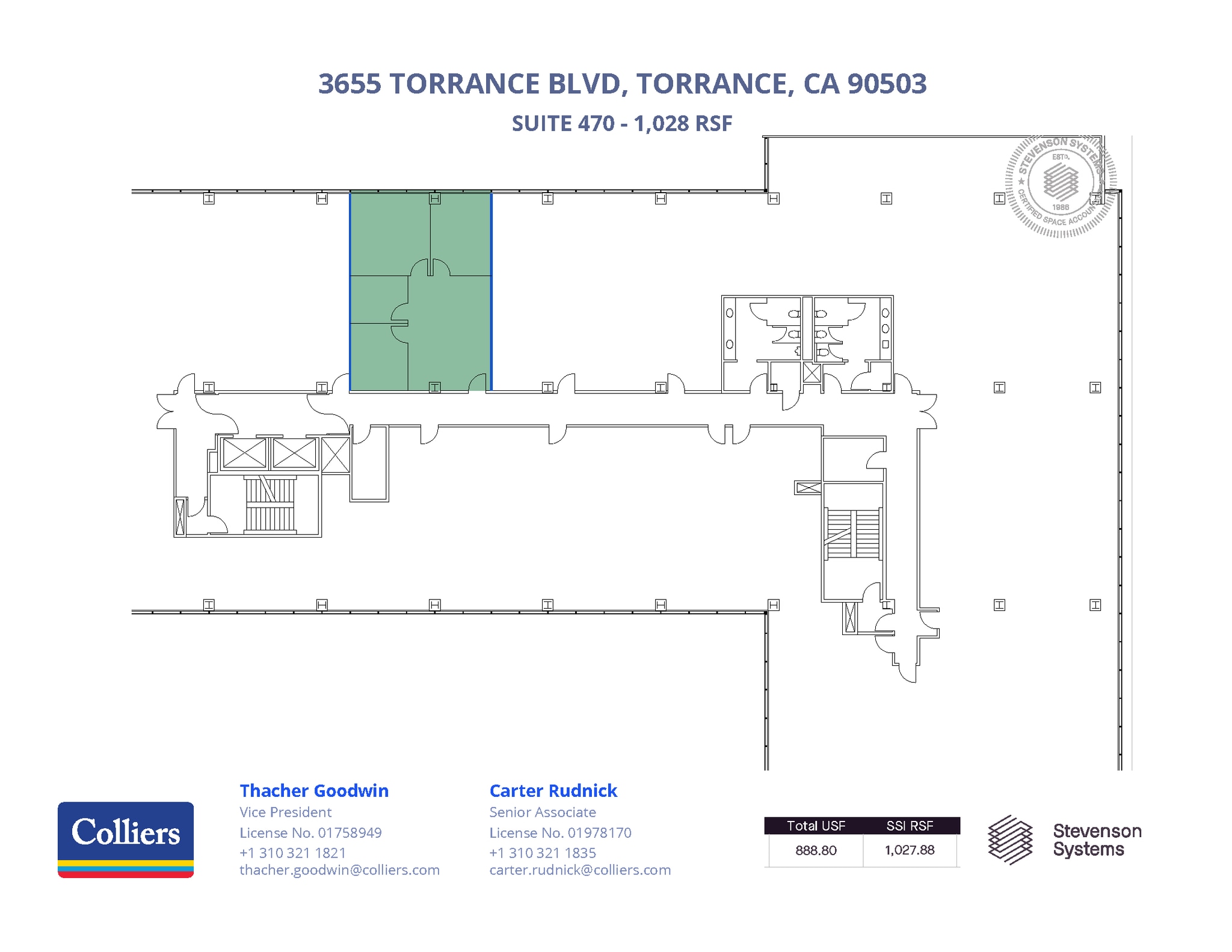 3655 Torrance Blvd, Torrance, CA for lease Floor Plan- Image 1 of 1