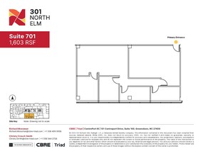 301 N Elm St, Greensboro, NC for lease Floor Plan- Image 1 of 1