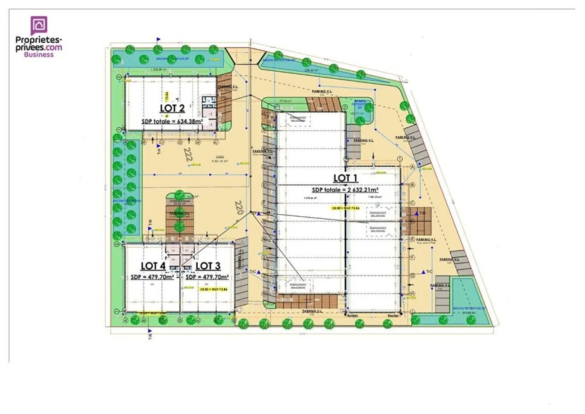 Industrial in Montélimar for sale - Site Plan - Image 1 of 8