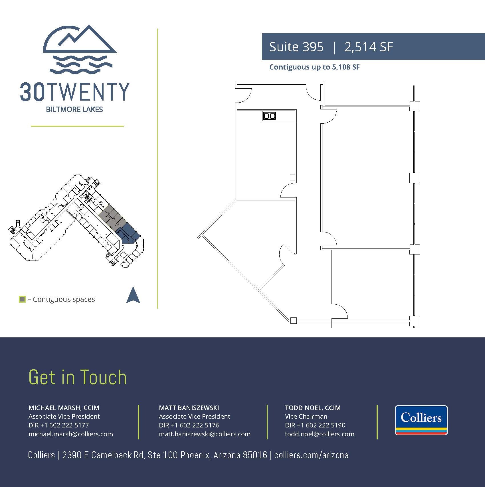 3020 E Camelback Rd, Phoenix, AZ for lease Floor Plan- Image 1 of 2