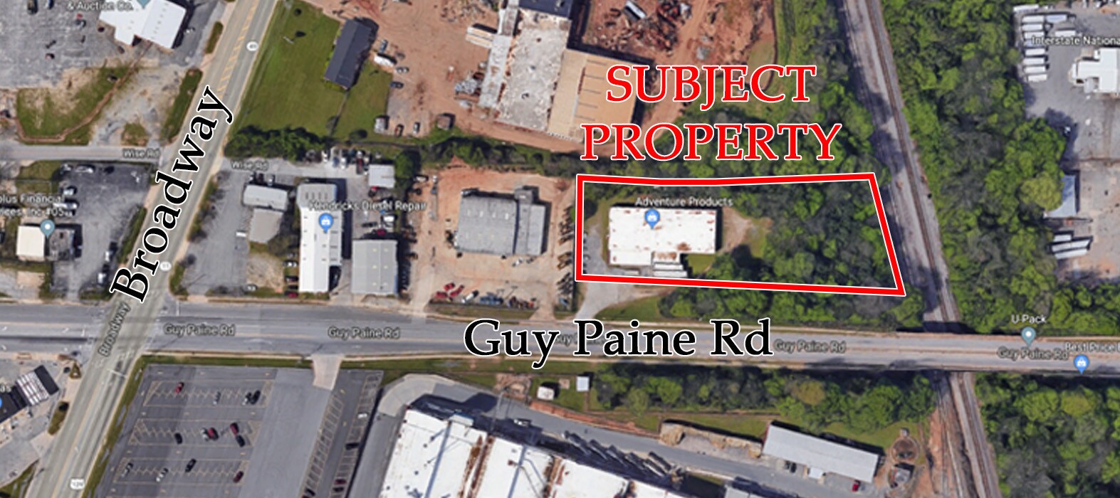 889 Guy Paine Rd, Macon-Bibb, GA for sale Aerial- Image 1 of 1