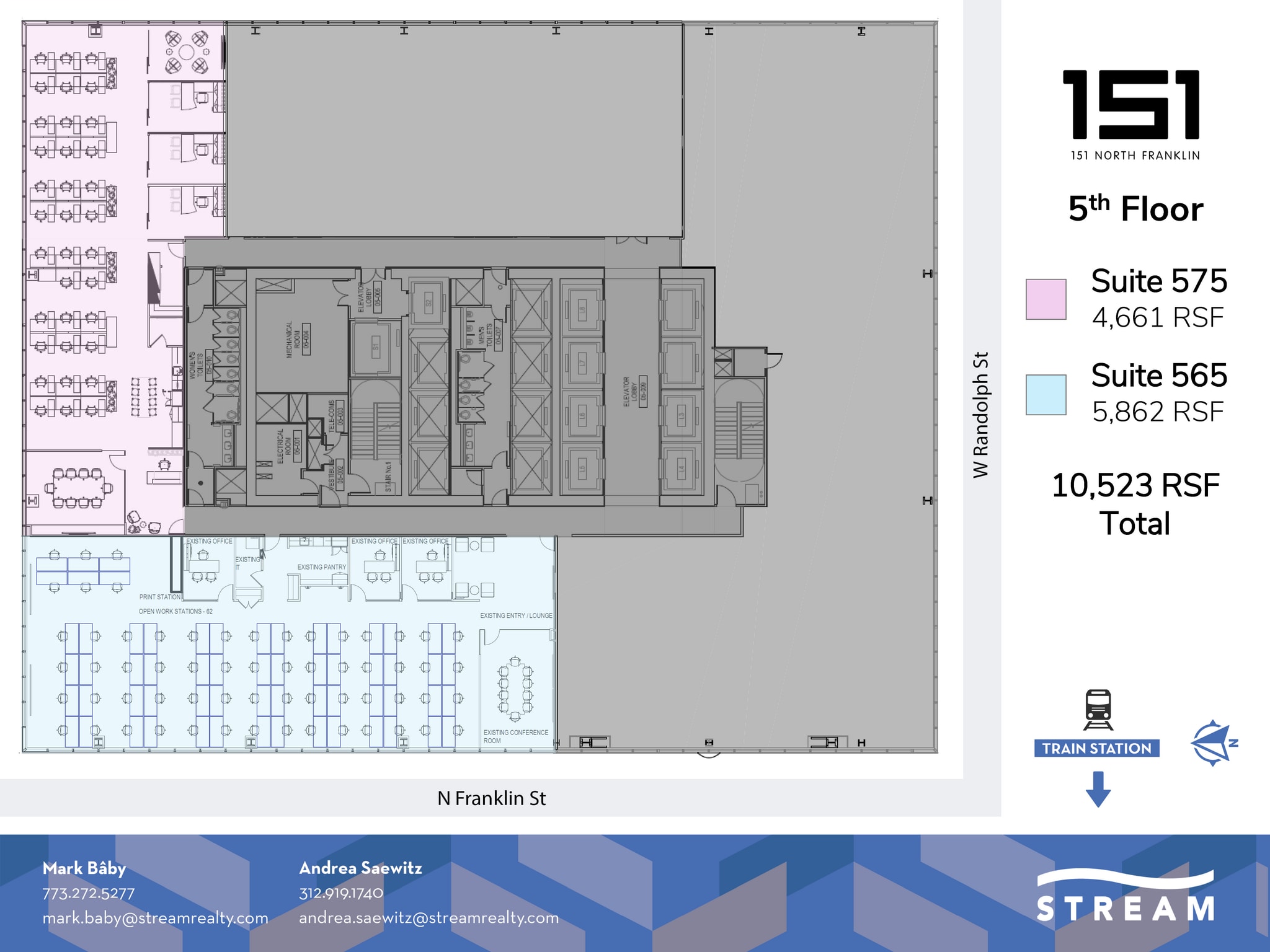 151 N Franklin St, Chicago, IL for lease Floor Plan- Image 1 of 1