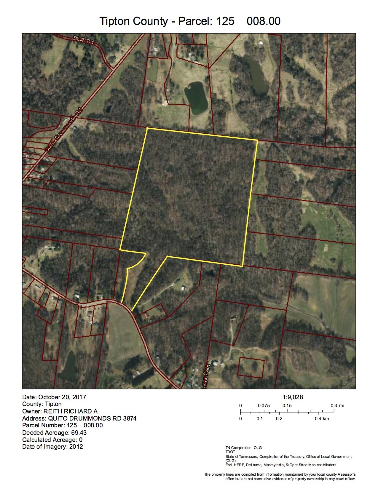 3874 Quito Drummonds Rd, Millington, TN 38053