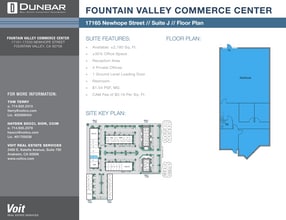 17151 Newhope St, Fountain Valley, CA for lease Floor Plan- Image 1 of 1