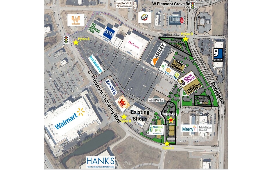 Pleasant Crossing Blvd., Rogers, AR for lease - Building Photo - Image 3 of 7