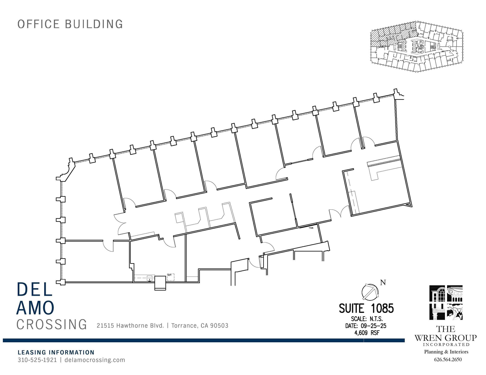 21515 Hawthorne Blvd, Torrance, CA for lease Floor Plan- Image 1 of 2