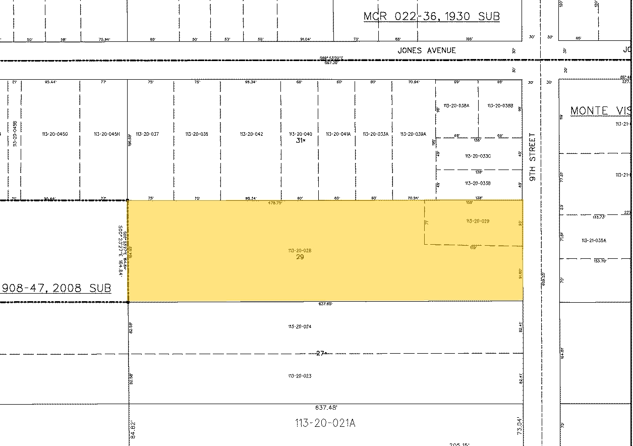 4028 S 12th St, Phoenix, AZ for sale Plat Map- Image 1 of 7