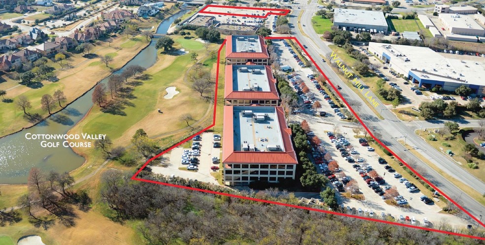 2100-2120 W Walnut Hill Ln, Irving, TX for lease - Aerial - Image 2 of 26