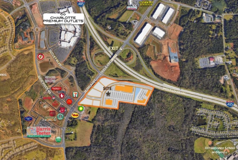 Interstate 485 & Steele Creek Rd, Charlotte, NC for lease - Building Photo - Image 1 of 1