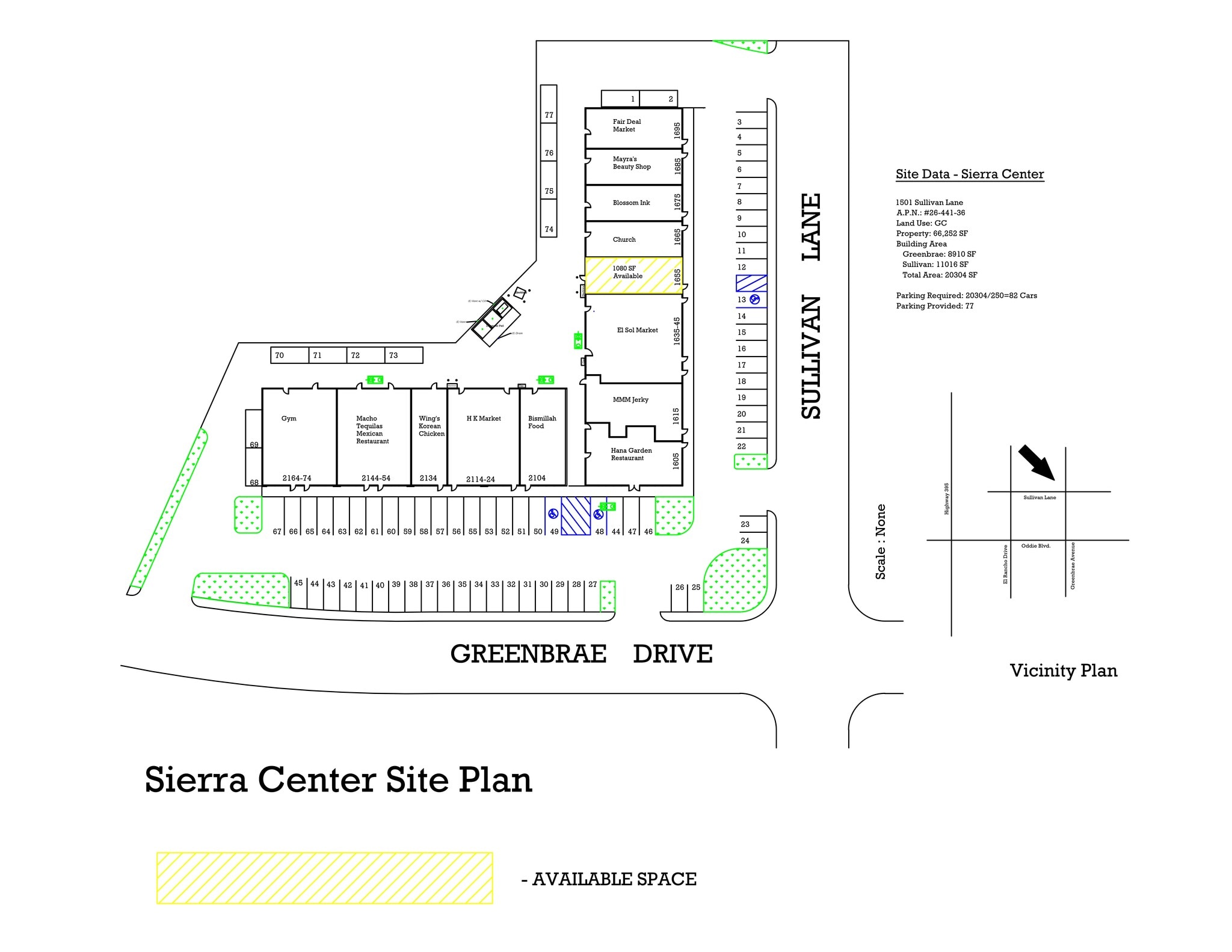 1605 Sullivan Ln, Sparks, NV for lease Site Plan- Image 1 of 1