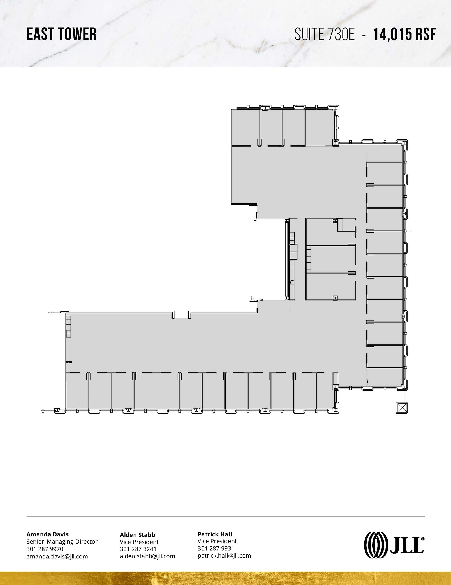 7501 Wisconsin Ave, Bethesda, MD for lease Floor Plan- Image 1 of 2