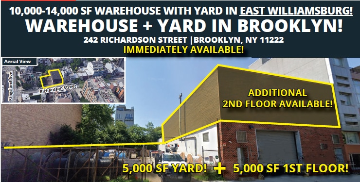 242 Richardson St, Brooklyn, NY for lease - Building Photo - Image 1 of 14