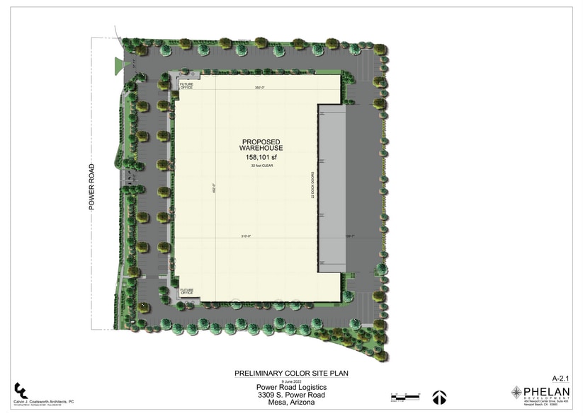 NEC of Power Rd & Elliot Rd, Mesa, AZ for sale - Site Plan - Image 2 of 2