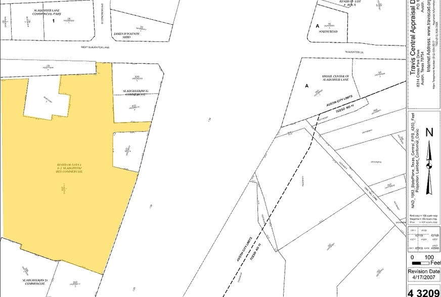 9600 S Interstate 35, Austin, TX for sale - Plat Map - Image 1 of 1