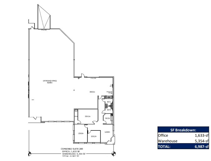 3000 Forest Ln, Garland, TX for lease Floor Plan- Image 1 of 1