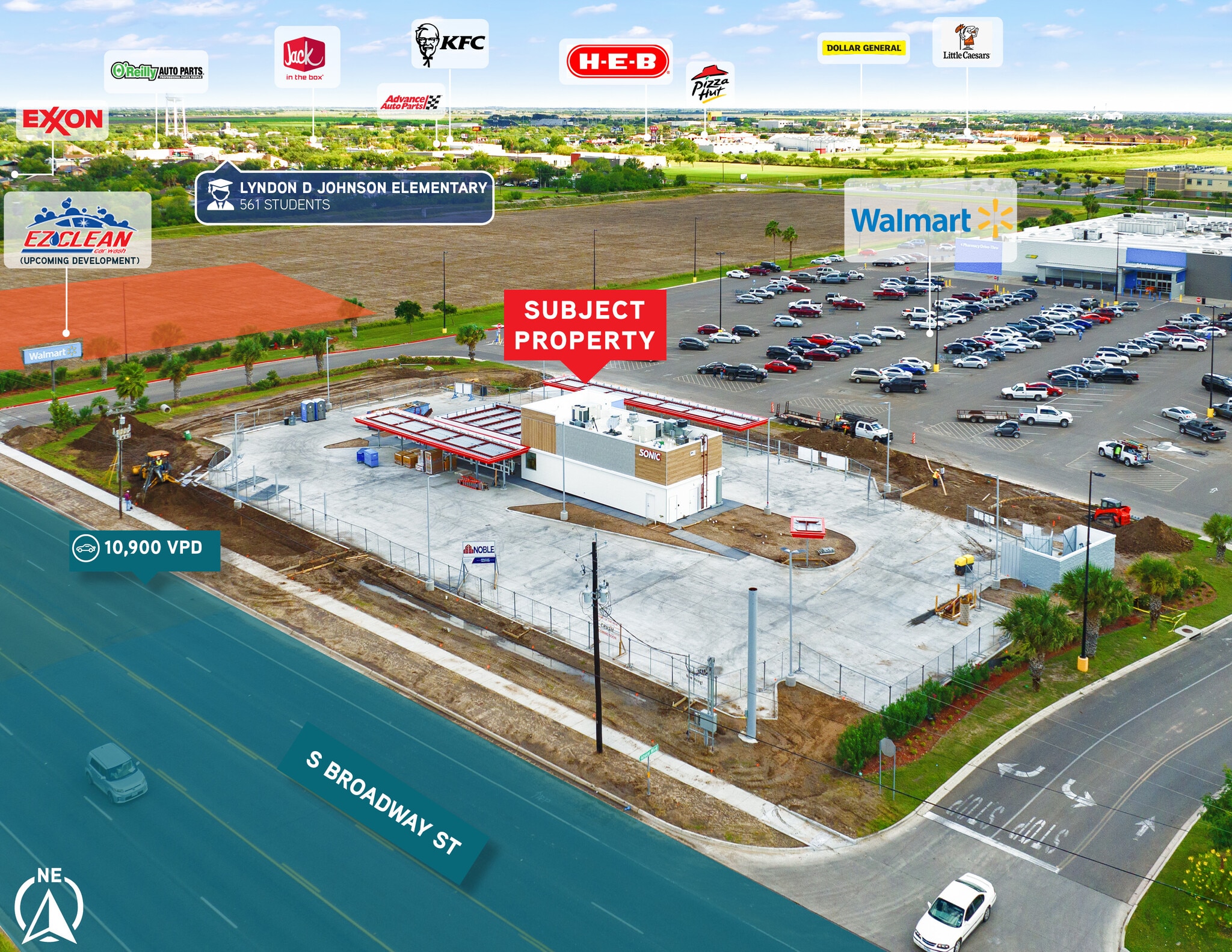 411 S Broadway St, Elsa, TX 78543 Sonic DriveIn