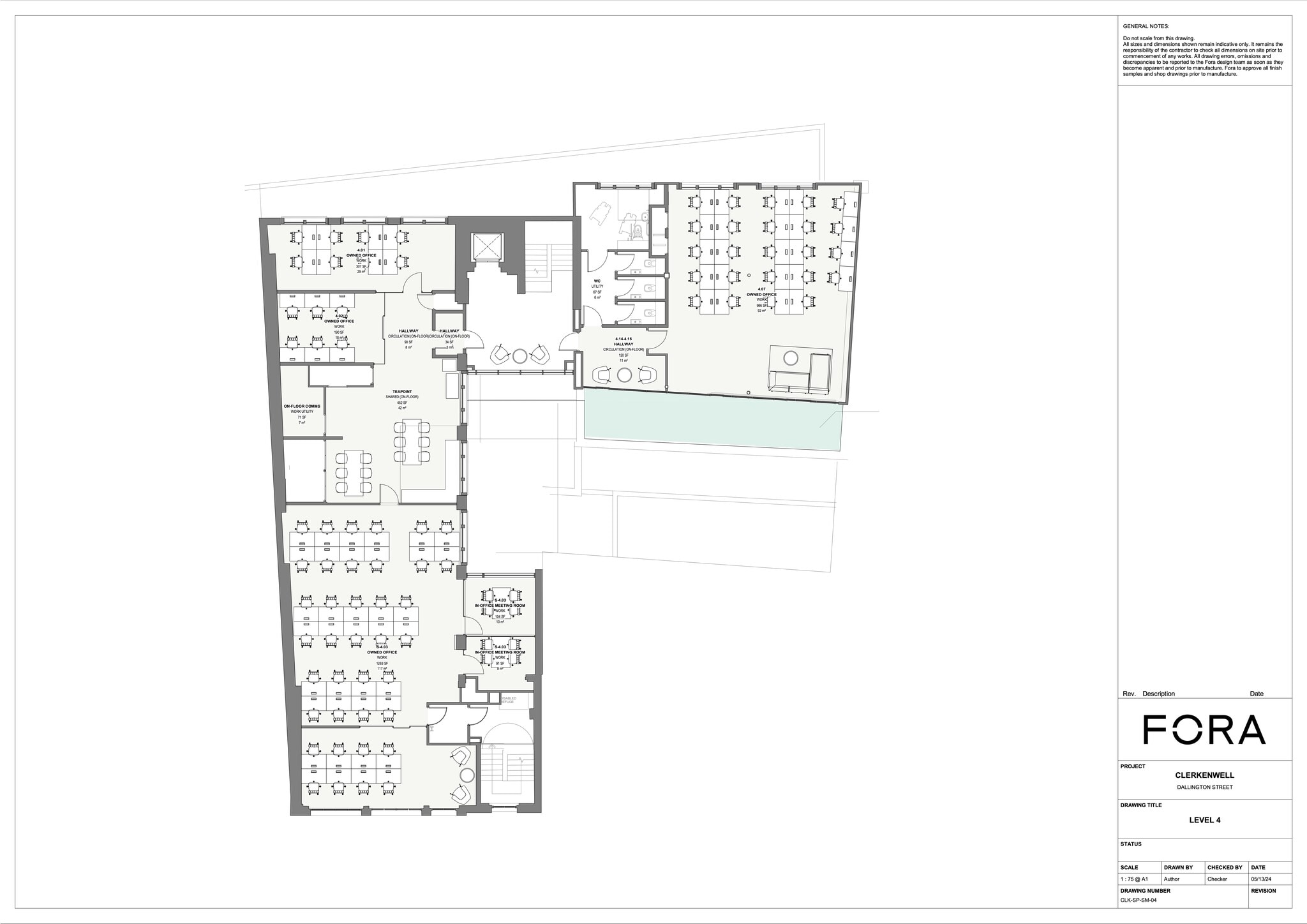 9 Dallington St, London for lease Site Plan- Image 1 of 1