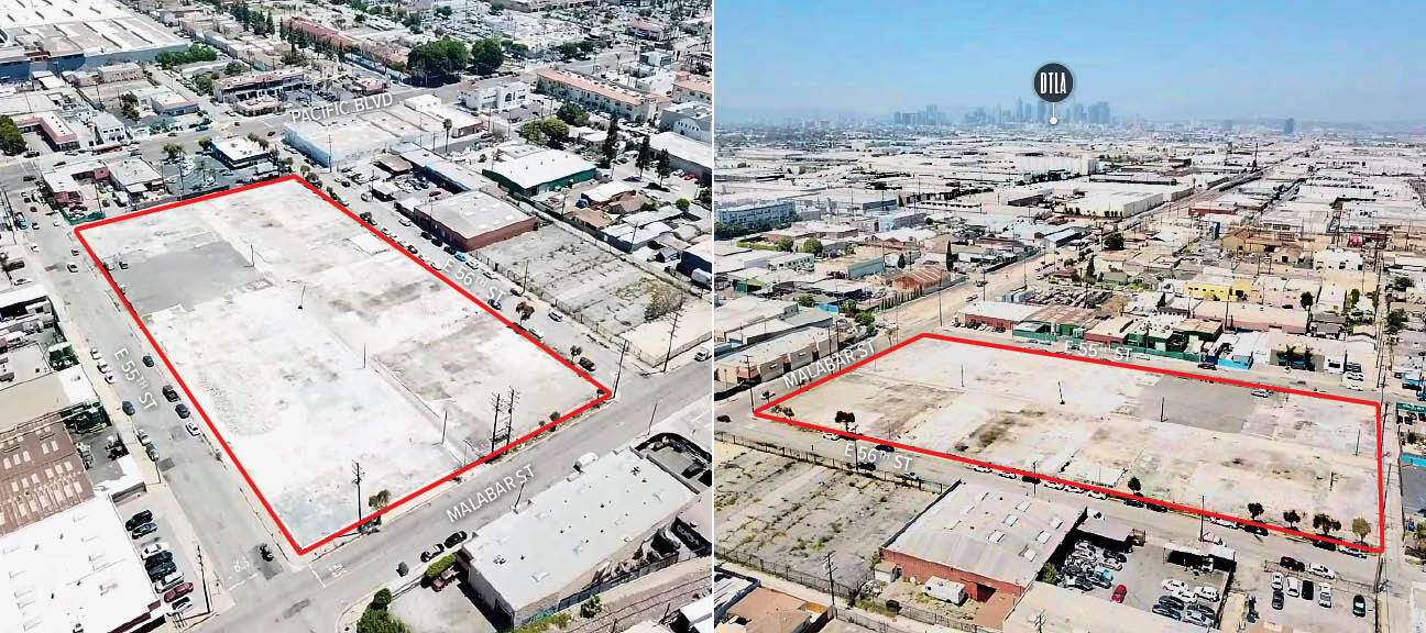 Pacific St, Huntington Park, CA for lease Aerial- Image 1 of 2