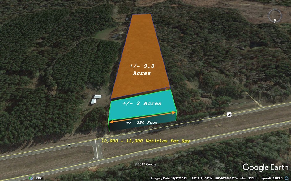 Highway 98, Columbia, MS for sale - Other - Image 1 of 1