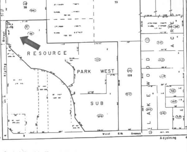 710 Kipling St, Lakewood, CO for lease - Plat Map - Image 2 of 11