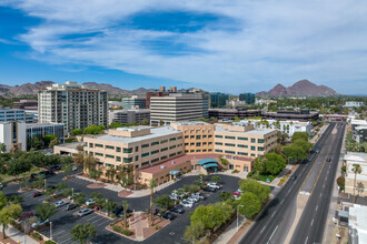 2222 E Highland Ave, Phoenix, AZ - aerial  map view