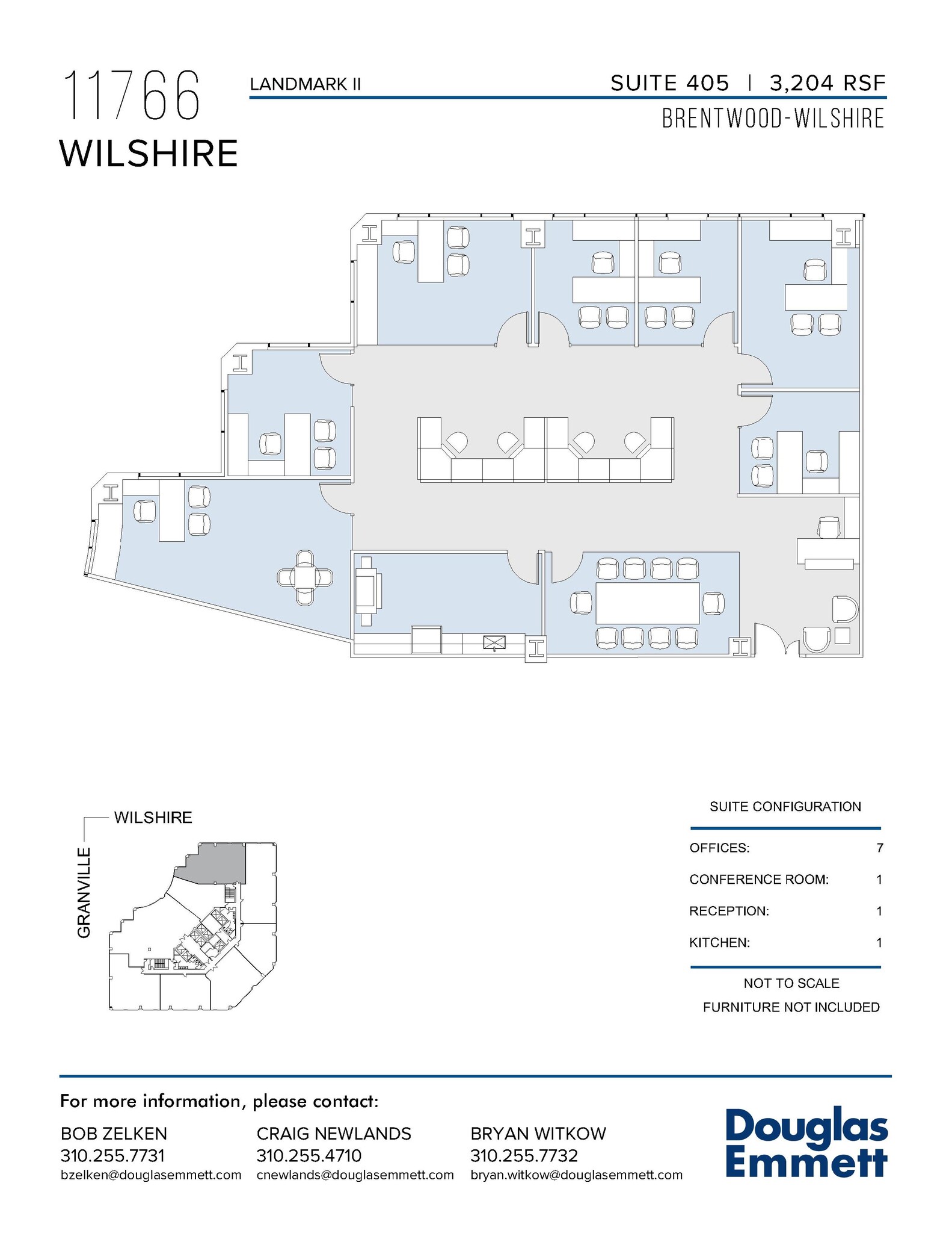 11766 Wilshire Blvd, Los Angeles, CA for lease Floor Plan- Image 1 of 1